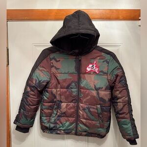 Nike Kids Camo Puffer Jacket